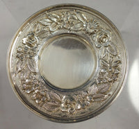 Baltimore Rose by Schofield Sterling Silver Butter Pat #404 3 1/2" (#2862)