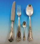 Tiepolo by Stancampiano Italy 800 Silver Flatware Set Service 24 pcs Dinner