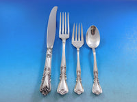 Victoria New by Watson Wallace Sterling Silver Flatware Set Service 62 pieces