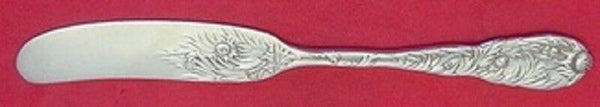 Chrysanthemum by Tiffany Sterling Silver Butter Spreader FH with Flowers 5 7/8"