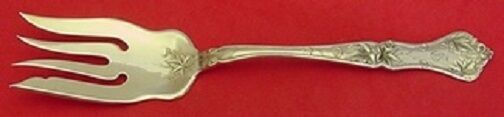 Edgewood by International Sterling Silver Cold Meat Fork 8 1/2"