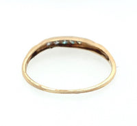 14k Yellow Gold Genuine Natural Diamond Wedding Band Ring Jewelry (#J6084)