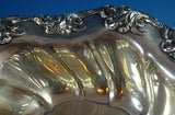 Mauser Sterling Silver Centerpiece Bowl Art Nouveau Iris Motif (#1323)