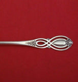 Chippendale Old by Alvin Sterling Silver Sardine Fork 7-Tine Pierced 5 1/4"