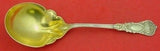 Empire by Durgin Sterling Silver Berry Spoon Gold Washed 8 7/8"