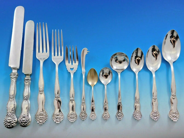 Adolphus by Mount Vernon Sterling Silver Flatware Service Set 195 pc Art Nouveau