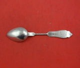 Duhme Sterling Silver Teaspoon Bright-Cut 5 5/8" Flatware Heirloom Silverware