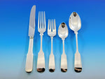 Old English Tipt by Gorham Sterling Silver Flatware Set 12 Dinner Service 60 Pcs