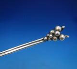 E. Dragsted Danish Sterling Silver Cut Crystal Jelly Jar w/ Spoon #1775 (#6755)