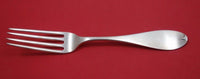 California Coin Silver by Schulz & Fischer Dinner Fork Oval Tipped 7 7/8"