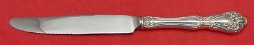 Chateau Rose by Alvin Sterling Silver Regular Knife Serrated French 8 7/8"