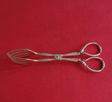 Milano by Buccellati Italian Italy Sterling Silver Pastry Tongs AS 7 1/4"