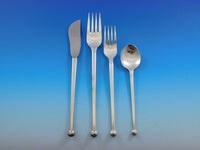 Pott 86 by Josef Hoffmann Sterling Silver Flatware Set Service 85pcs Rare Modern