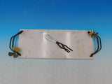 Butterfly Ginkgo by Michael Aram Marble and Brass Cheese Board with Knife - New