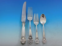 Georgian by Towle Sterling Silver Flatware Set for 12 Service 140 pcs Dinner