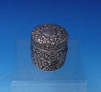 Repousse by Galt Sterling Silver Dresser Jar 2 1/4" x 2 1/4" 3.17 ozt. (#5059)