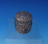 Repousse by Galt Sterling Silver Dresser Jar 2 1/4" x 2 1/4" 3.17 ozt. (#5059)