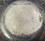 Strawberry by Mauser Sterling Silver Salt Dip Gold Washed 2 3/4" (#0479)