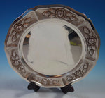 Aztec Rose by Sanborns Mexican Sterling Silver Charger Plate 11" 19.1 ozt. #1759