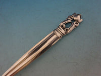 Acorn by Georg Jensen Sterling Silver Loose Tea Straining Spoon Pierced 6 1/4"