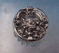 Rose by Unknown Sterling Silver Cut Crystal Jelly Jar Small 1 3/4" (#7265)