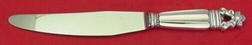 Acorn by Georg Jensen Sterling Silver Dinner Knife Short Handle #013 9 1/8"