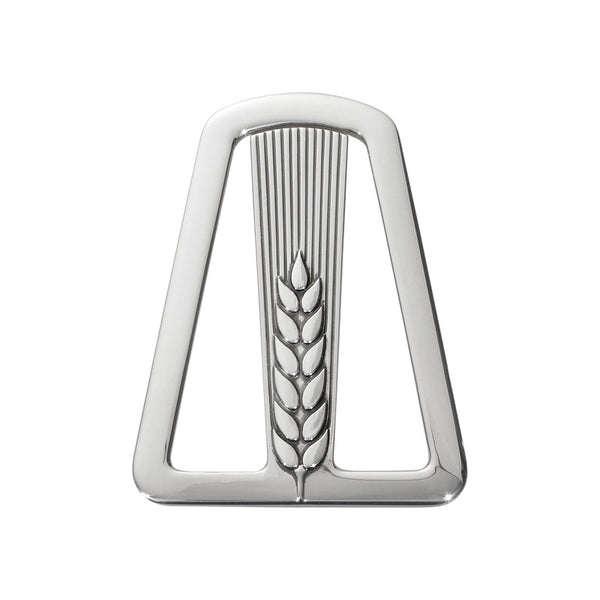 Georg Jensen Denmark Sterling Silver Money Clip 334 Wheat Motif - New