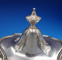 Hepplewhite Engraved by Reed and Barton Sterling Silver Sugar Creamer 2pc #3235