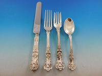 English King by Tiffany and Co. Sterling Silver Flatware Set for 8 Service 48 pc