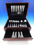 Old Maryland Plain by Kirk Sterling Silver Flatware Set Service 48 pcs