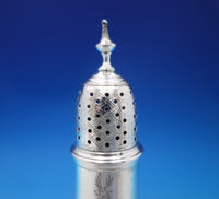 English Georgian Sterling Silver Salt and Pepper Shaker Set 2pc c.1788 (#6840-2)