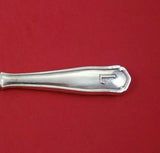 Dolores by Shreve Sterling Silver Dinner Knife Blunt w/ Applied Mono "L" 9 1/2"