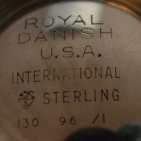 Royal Danish by International Sterling Silver Toothpick Holder #NH7 (#1219)