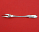 Beaded by Georg Jensen Sterling Silver Escargot Fork / Cold Cut Fork 5 1/2"