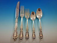 Vivaldi by Alvin Sterling Silver Flatware Set for 12 Service 60 pieces