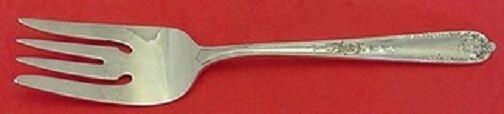 Della Robbia by Alvin Sterling Silver Cold Meat Fork 7 5/8"
