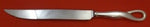 Padova by Tiffany and Co Sterling Silver Roast Carving Knife HH WS 13 1/2"