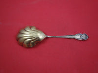 Amaryllis by Reed and Barton Sterling Silver Berry Spoon GW w/ fruit 8 1/2"
