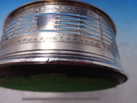 M. Fenton and R. Creswick English Georgian Sterling Silver Wine Coaster (#7159)