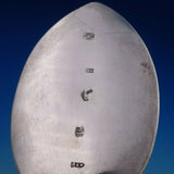 Dutch Silver Tea Caddy with Figural Scenes and Finial Top Lid Vintage (#4485)