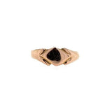 Baby Ring with Diamond Shape Size 0.25 Jewelry (#J5724)