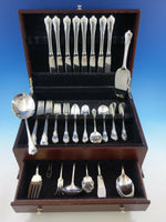 Grand Colonial by Wallace Sterling Silver Flatware Set Service 57 pieces Dinner