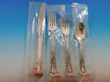 Buttercup by Gorham Sterling Silver Flatware Service Set 82 pcs Place Size New
