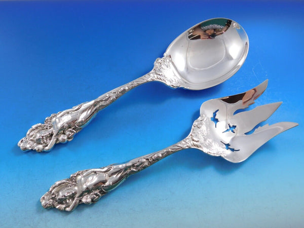 Love Disarmed by Reed and Barton Sterling Silver Salad Serving Set w/3 Piercings