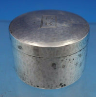 Arts & Crafts by Ahrendt & Kautzman Sterling Silver Tape Measure Stamp Box #6630
