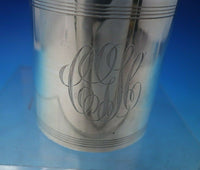 Queen Anne Plain by Dominick and Haff Sterling Silver Tea Caddy #770 (#6055)