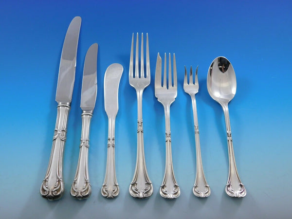 Nupical by Pesa Mexican Sterling Silver Flatware Set for 8 Service 56 Pieces