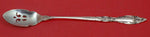 Belvedere By Lunt Sterling Silver Olive Spoon Pierced Long 7 5/8" Custom