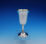 Alvin Sterling Silver Water Goblet with GW Interior 6 1/2" Tall #S249 (#3289)