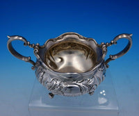 James C. Grogan Sterling Silver Sugar and Creamer Set 2pc Footed #3057 (#3718)